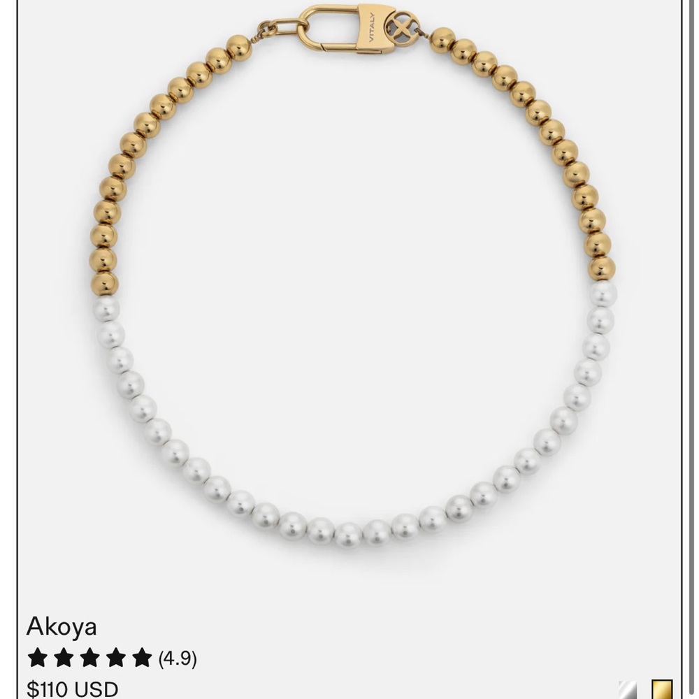 Vitaly Akoya Necklace